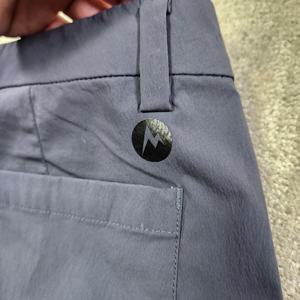 Marmot‎ Pants Women 8 Arch Rock UPF 50 Stretch Quick Dry Gray Hiking Gorpcore